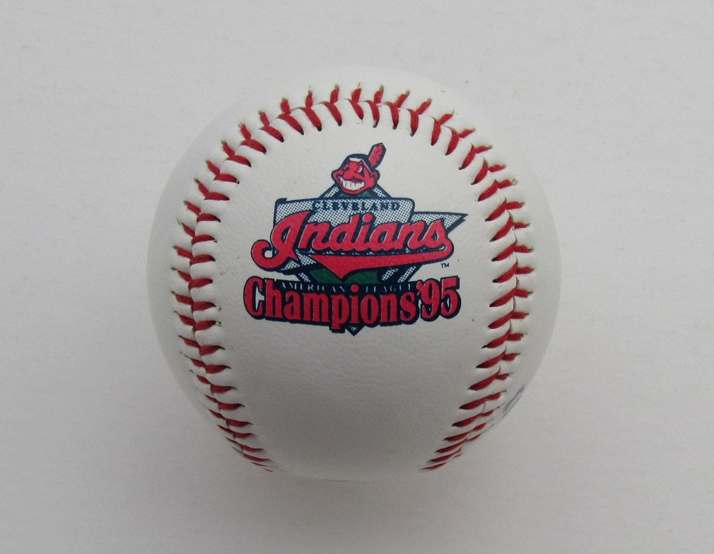 Paul Shuey Autographed 1995 AL Champs Baseball Cleveland Indians 180621