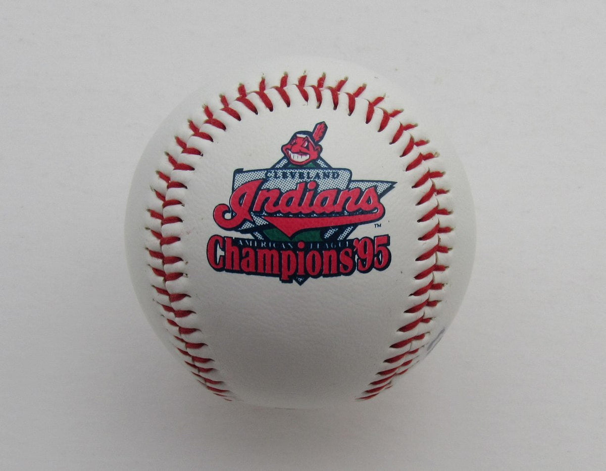 Paul Shuey Autographed 1995 AL Champs Baseball Cleveland Indians 180621
