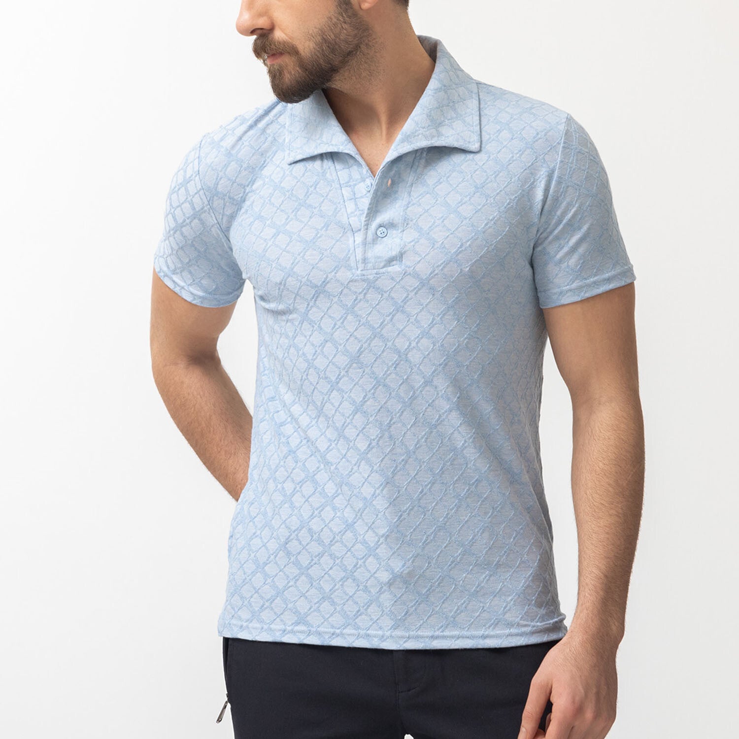 Stephen T-Shirt // Light Blue