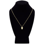 Owl Cubic Zirconia Pendant With Necklace Set 14K Gold Filled