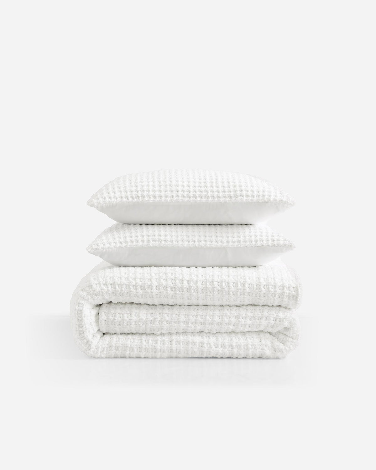 Snug Waffle Comforter Bundle
