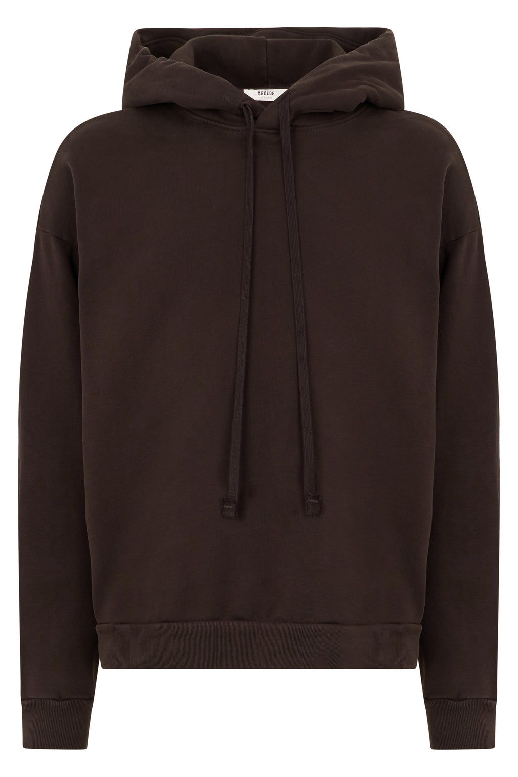 Hooded Sweatshirt Brown Cotton