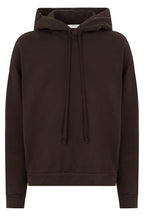 Hooded Sweatshirt Brown Cotton