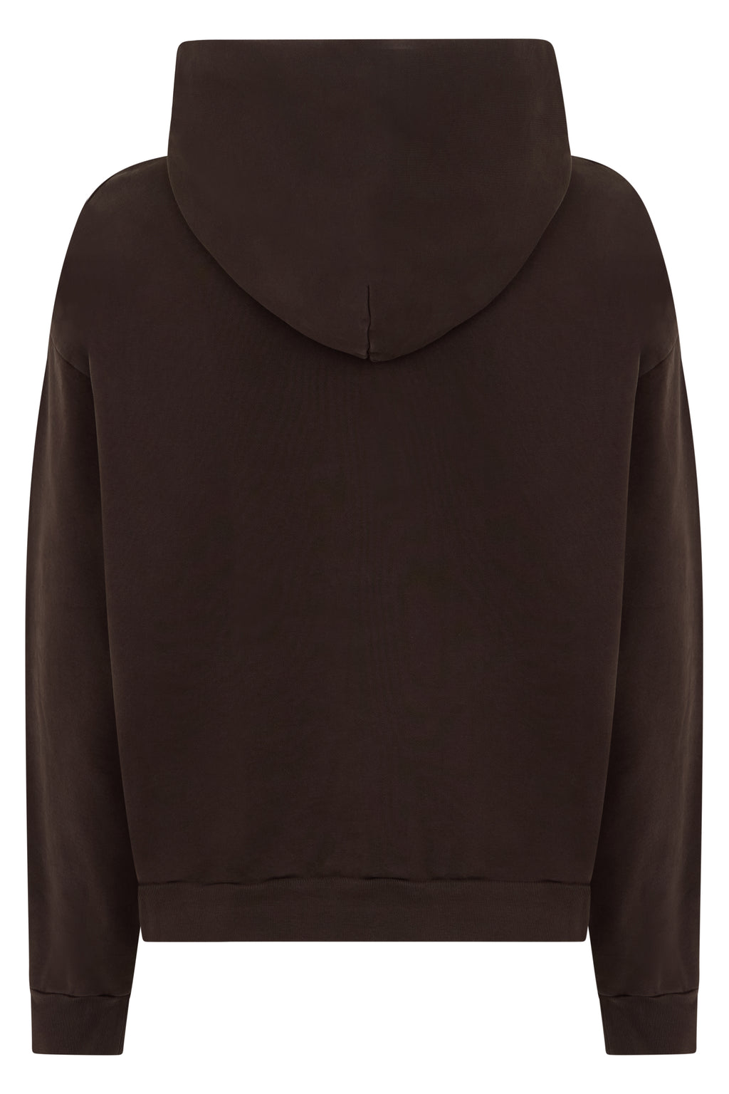 Hooded Sweatshirt Brown Cotton