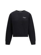 Sweatshirt Brushed Fabric Black