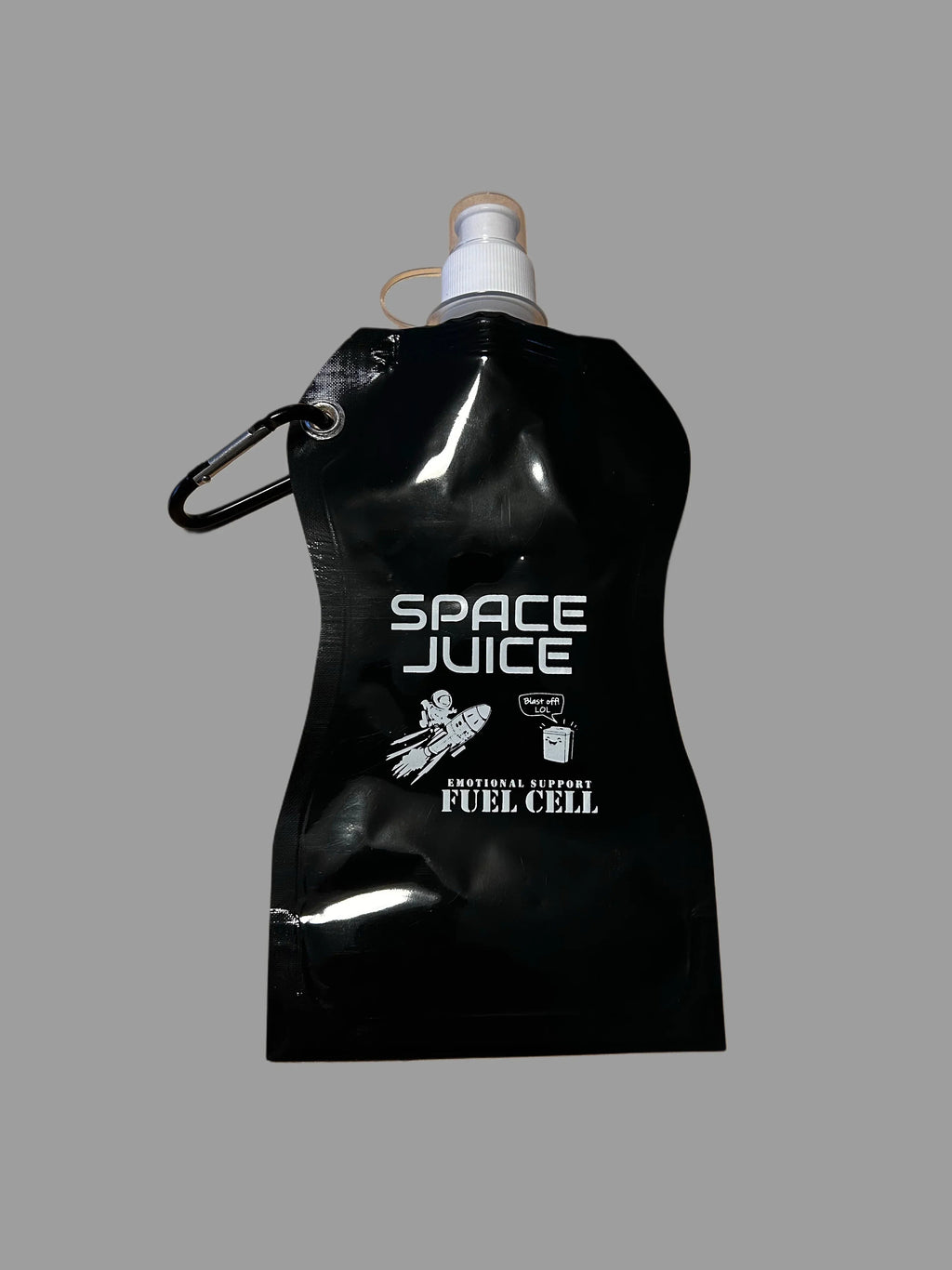 "Space Juice" Collapsible Beverage Holder