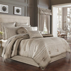 Beaumont California King Comforter Set - Champagne