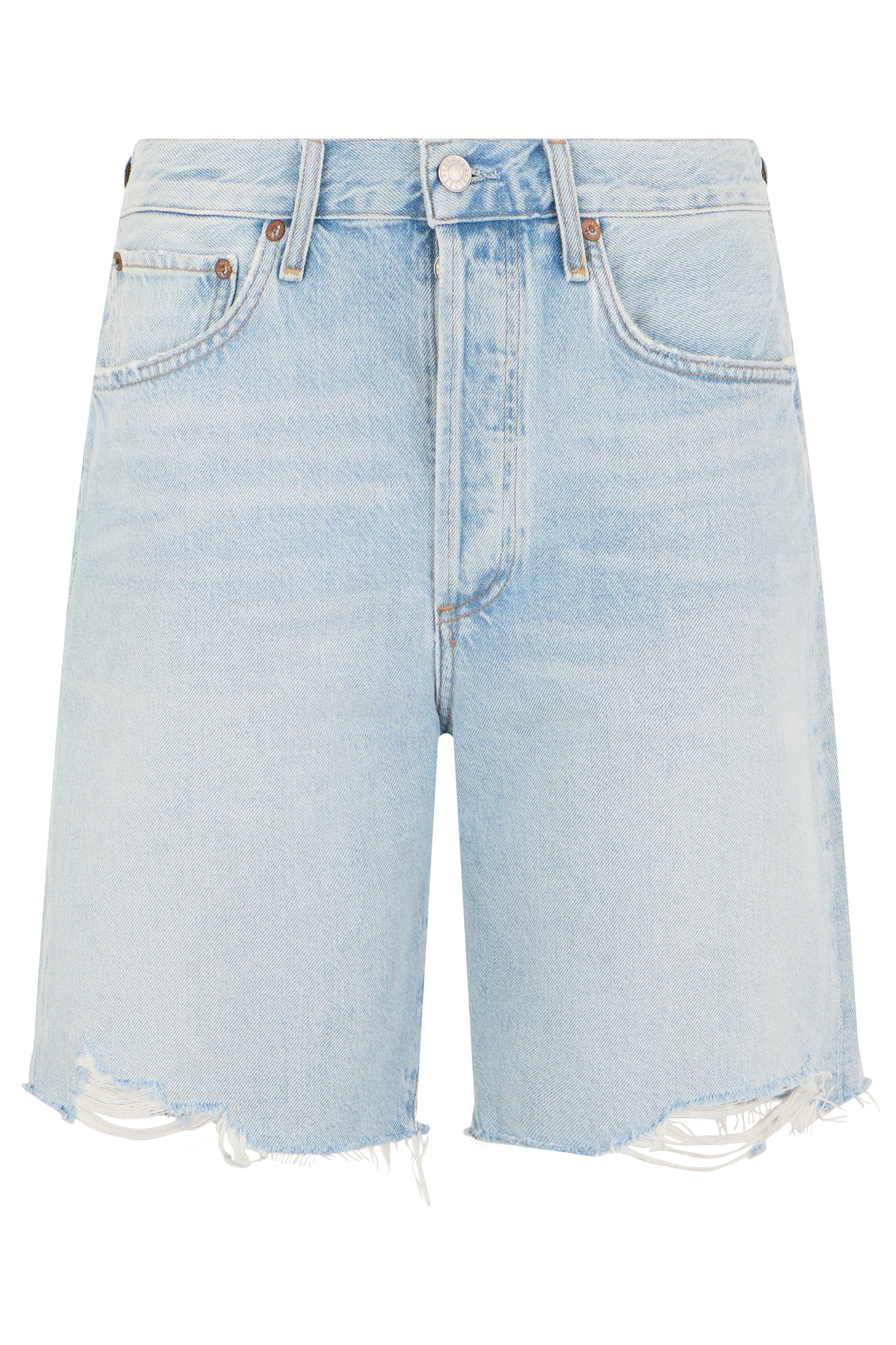 Bermuda Shorts Light Blue Denim