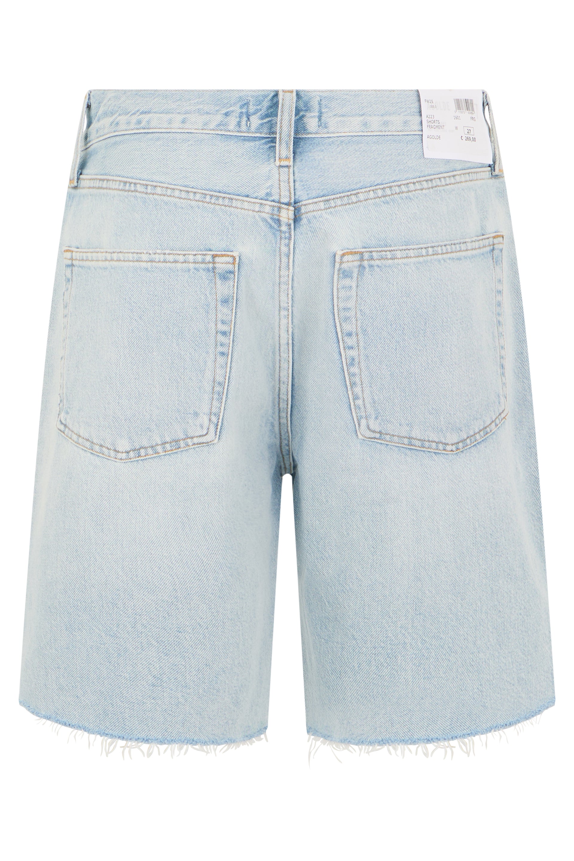 Bermuda Shorts Light Blue Denim