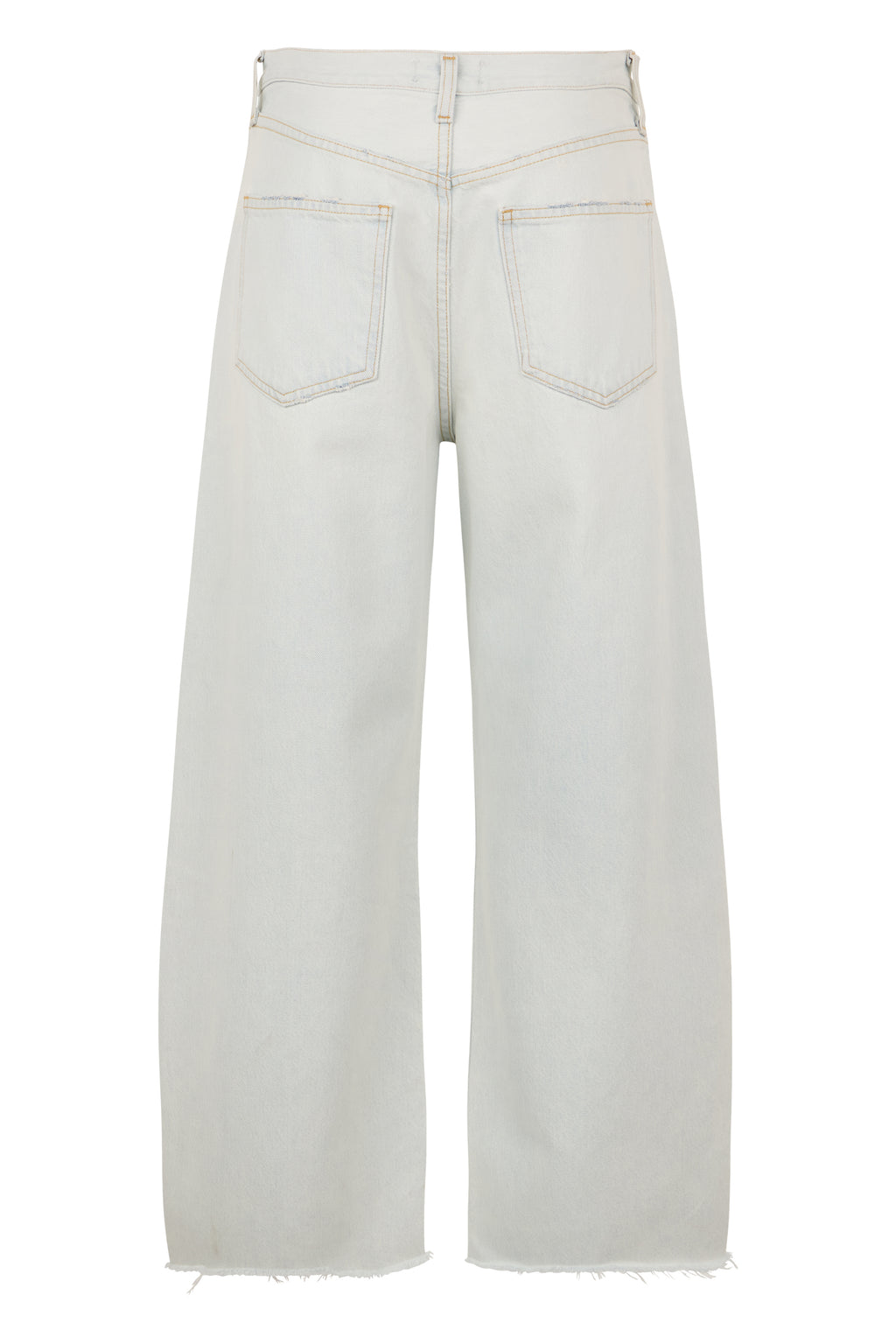 Wide-Leg Jeans Light Blue