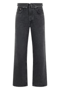 Straight Jeans Black Cotton