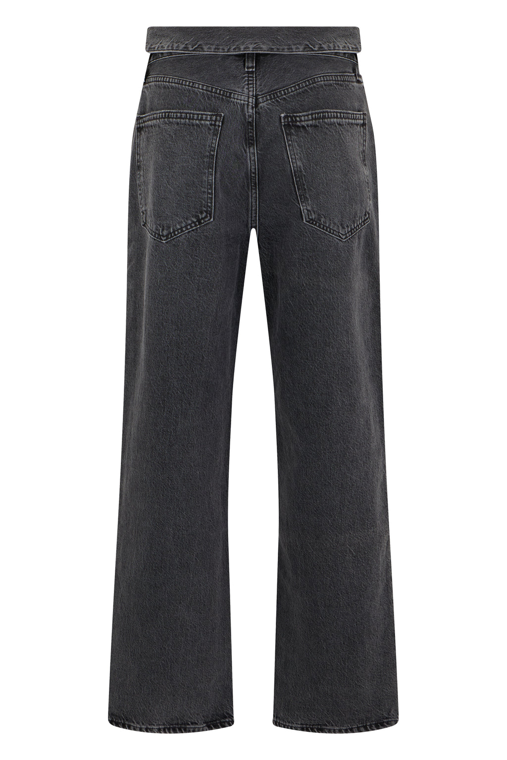Straight Jeans Black Cotton