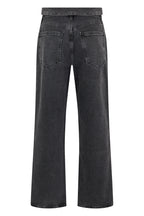 Straight Jeans Black Cotton