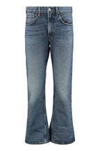 Flared Jeans in Stencil Shade