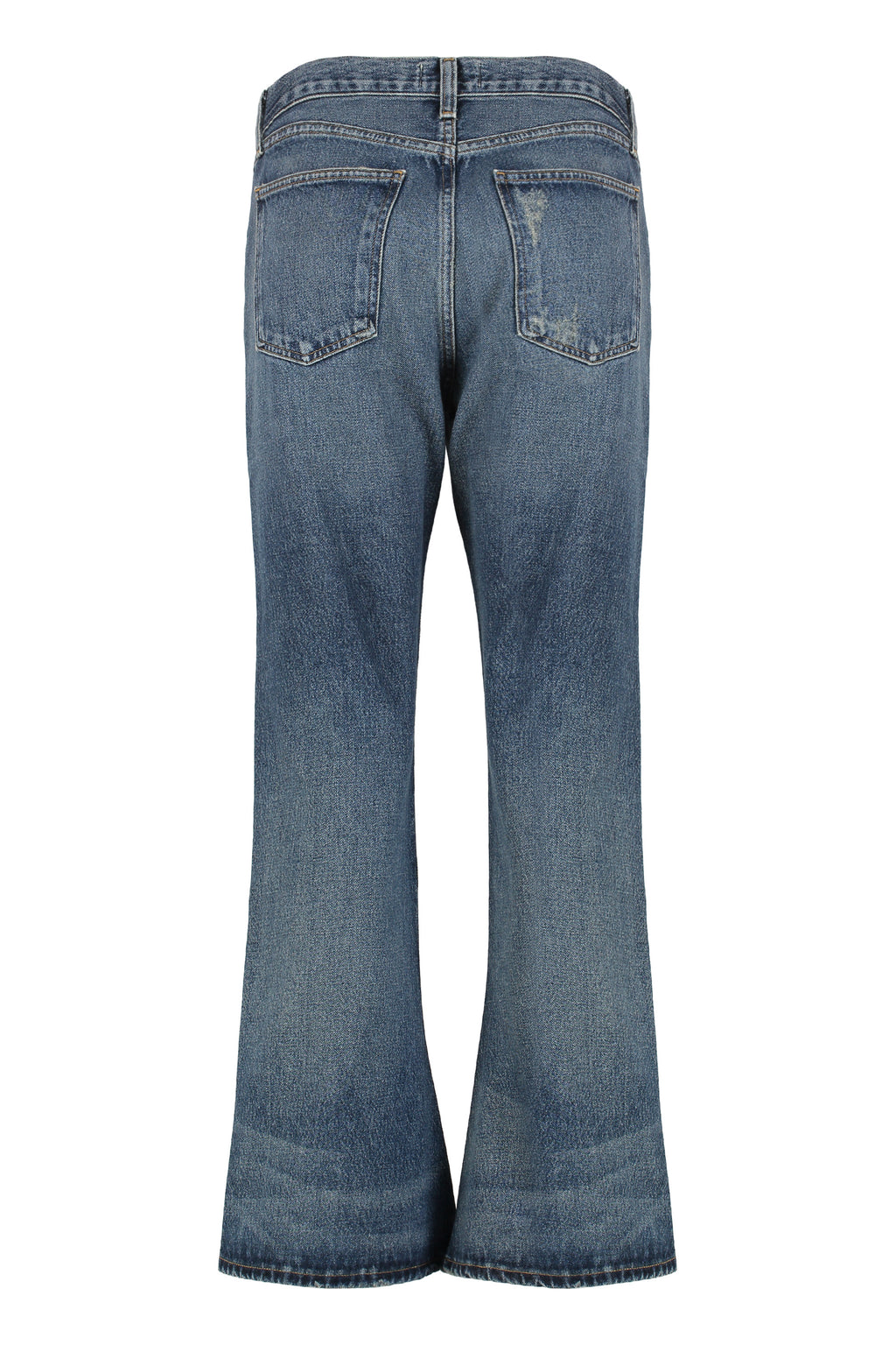 Flared Jeans in Stencil Shade