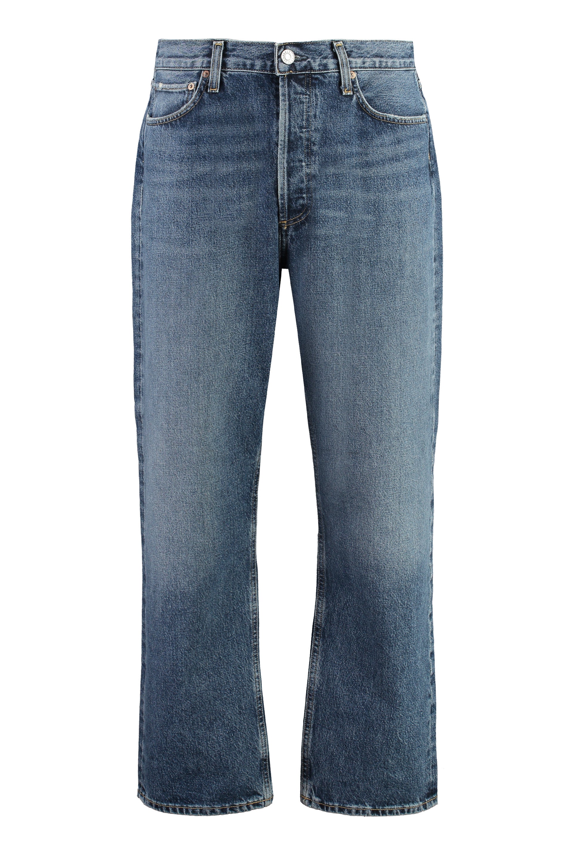 90's Five-Pocket Straight-Leg Jeans
