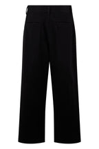 Trousers Loose Cotton Black