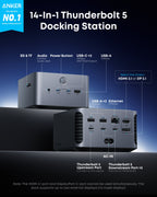 Anker Prime TB5 Docking Station (14-in-1, 8K, Thunderbolt 5 )