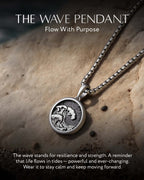 Wave Pendant Necklace