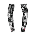 AC/DC Newsprint Lightweight Sun Sleeves
