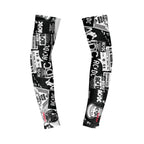 AC/DC Newsprint Lightweight Sun Sleeves