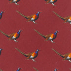 Pheasant Burgundy Men's Tie