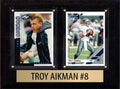 Troy Aikman 2025 2024 NFL Donruss Score 2 Card Plaque 6" x 8" Dallas Cowboys