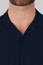 AIR Resort Shirt Solid // Black