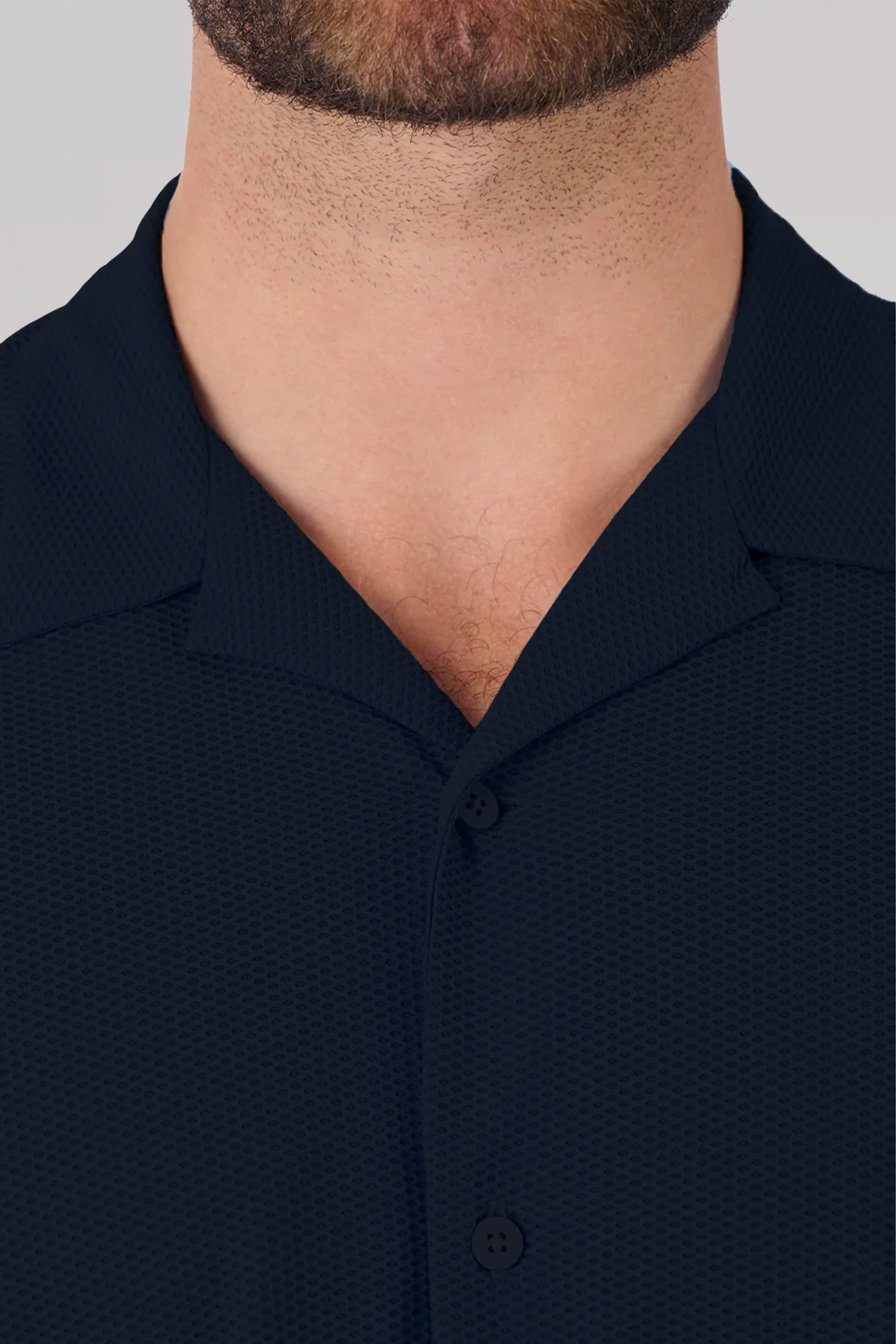 AIR Resort Shirt Solid // Black
