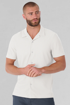 AIR Resort Shirt Solid // White