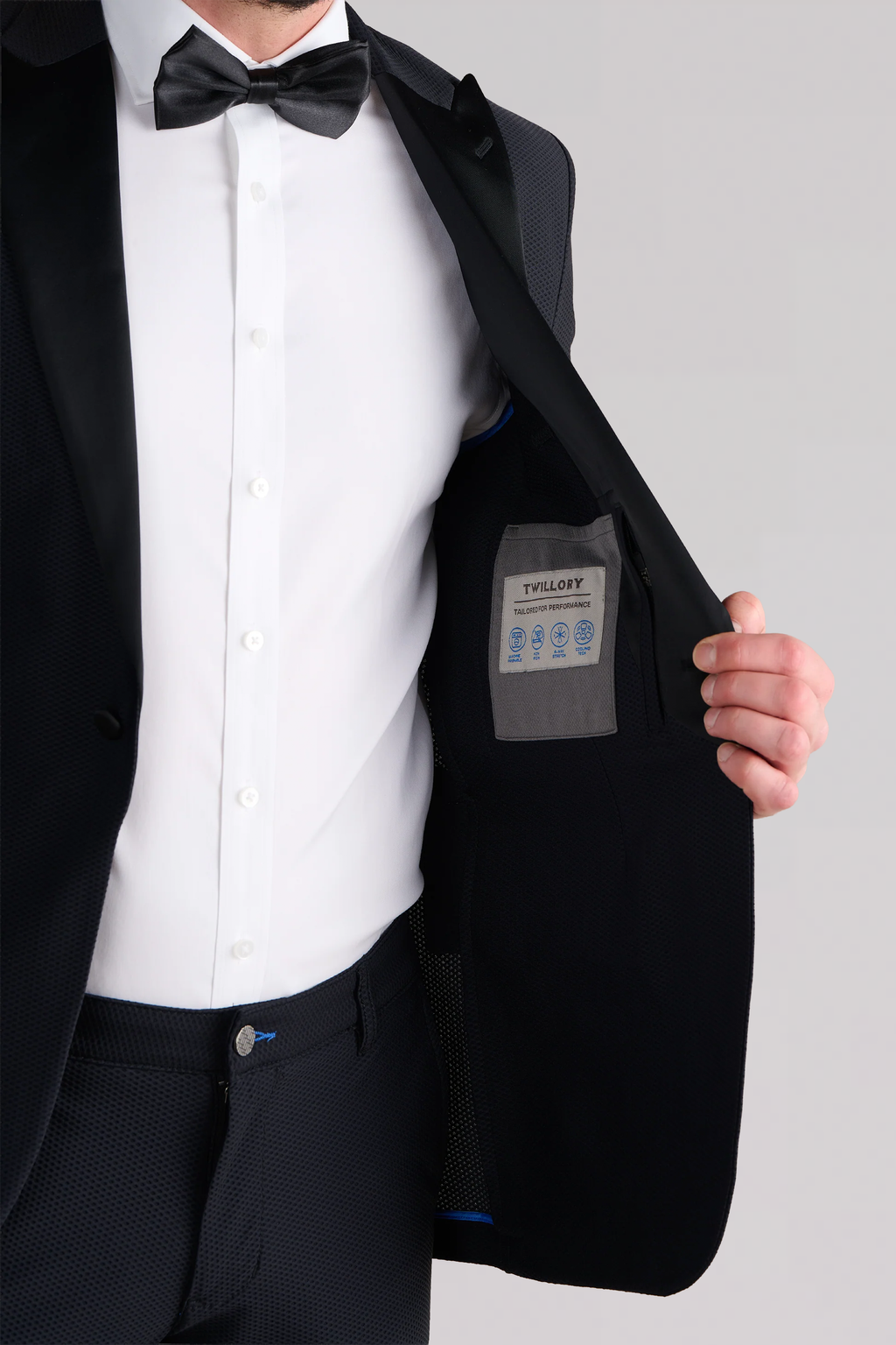 AIR Tuxedo Blazer // Black