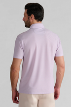 AIR Zip Polo Solid // Lilac