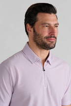 AIR Zip Polo Solid // Lilac