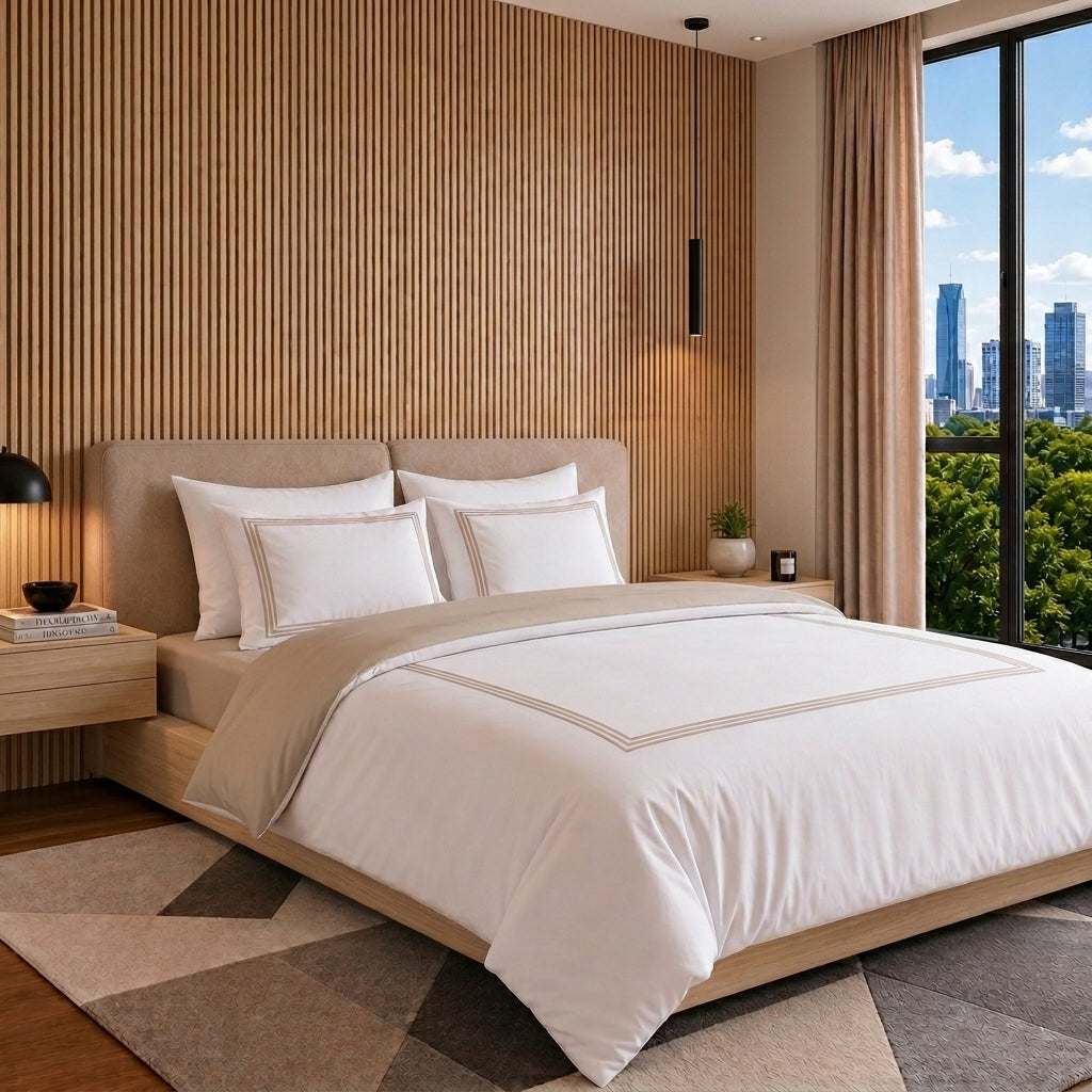 100% Cotton Luxe Duvet Cover Set
