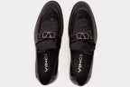 Amsterdam Black Bit Loafer Men Shoe