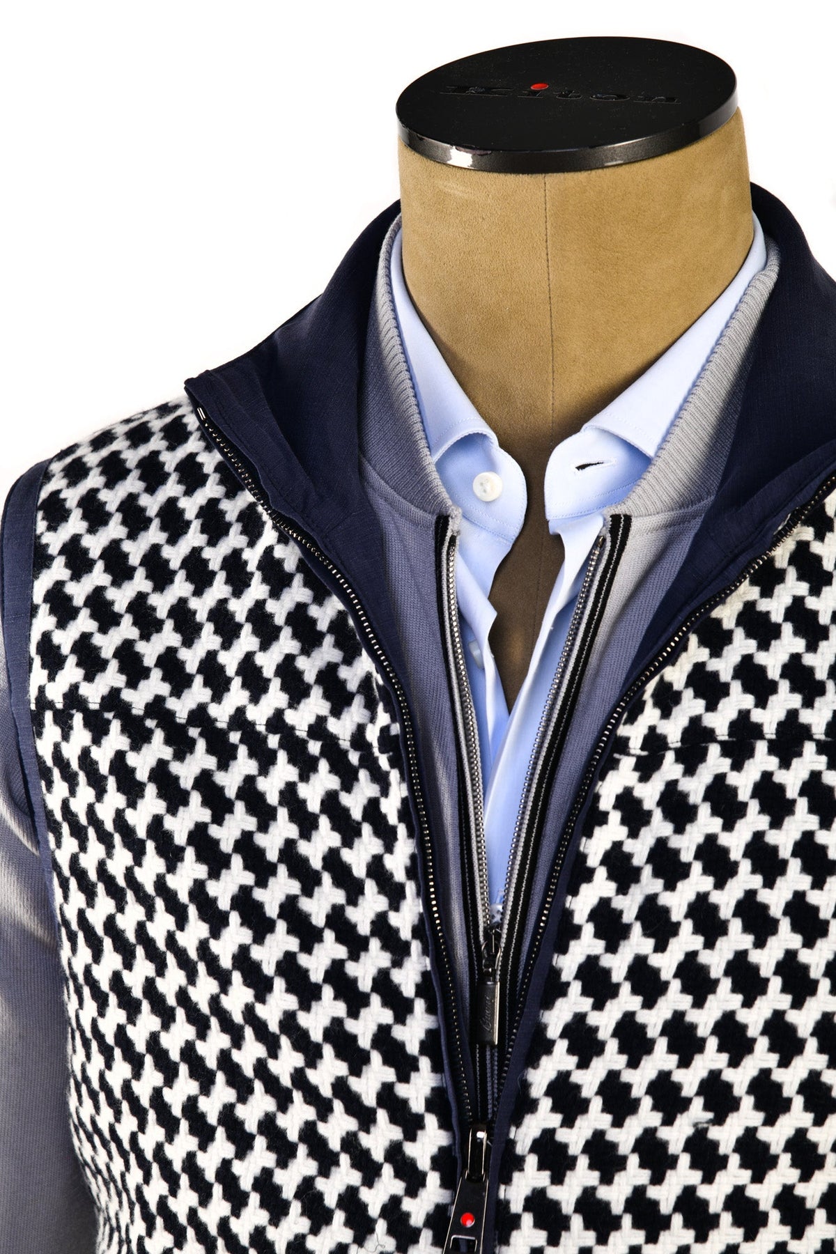 Kired by Kiton Gange Reversible Silk-Linen Vest
