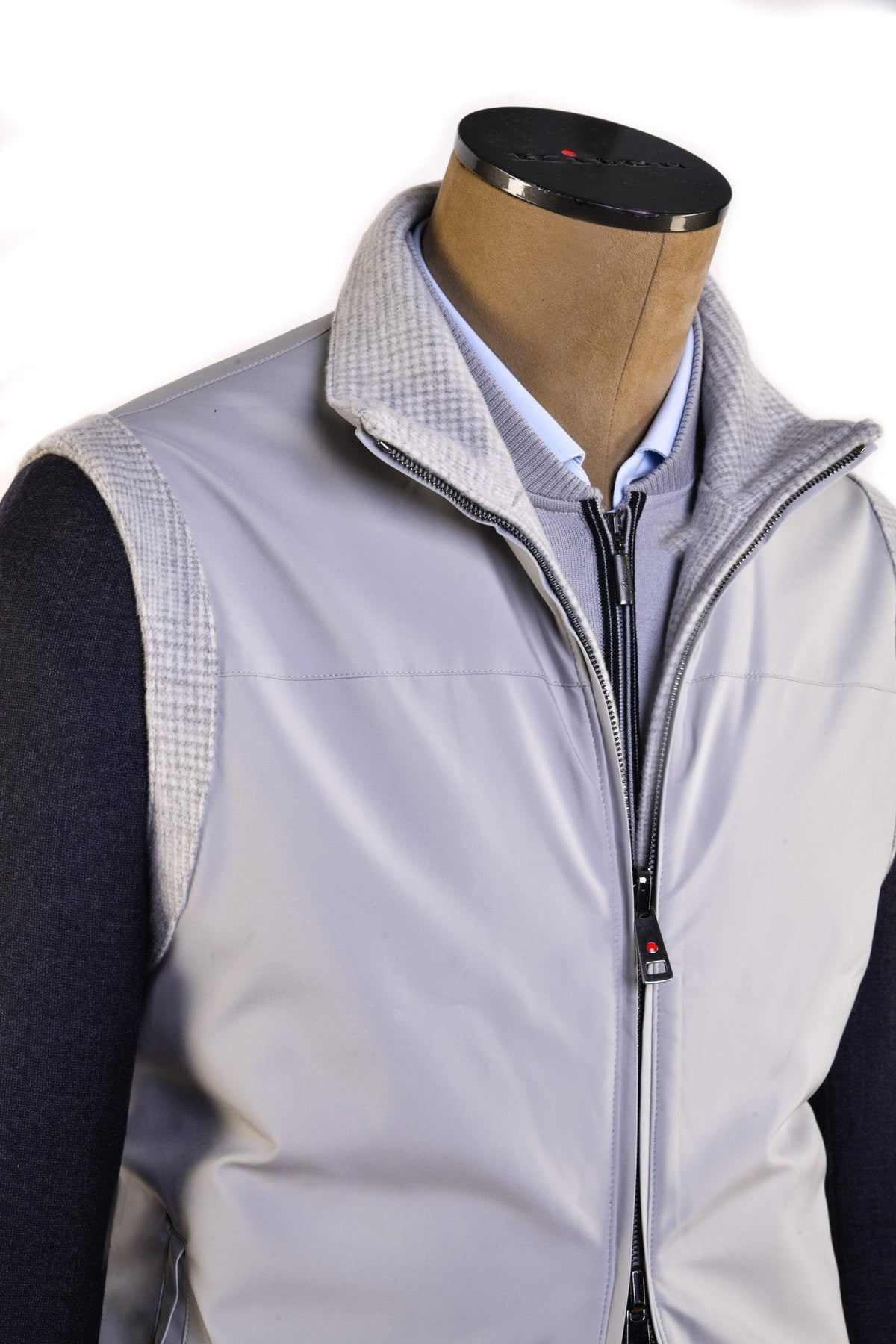 Kired by Kiton Gange Reversible Wool-Cashmere Vest