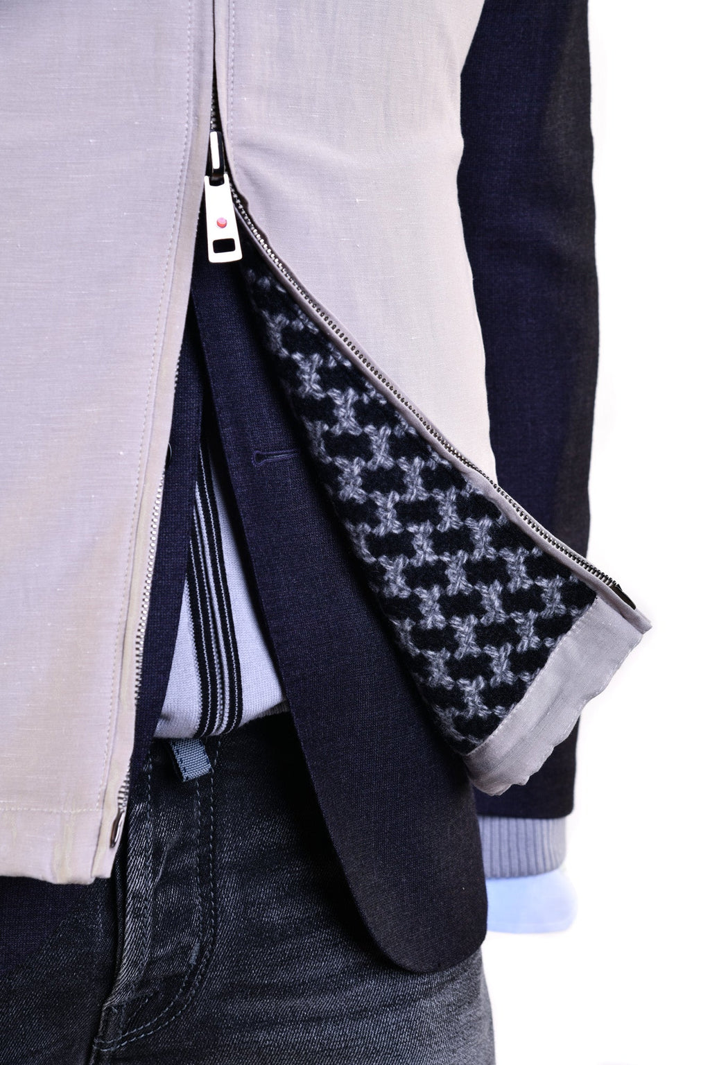 Kired by Kiton Gange Reversible Silk-Linen Vest