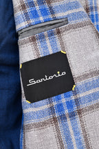 Sartorio Plaid Virgin Wool Sport Jacket