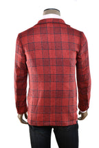 Sartorio Checked Virgin Wool-Silk Sport Jacket