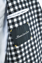 Sartorio Gingham Cashmere Sport Jacket
