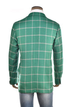 Sartorio Windowpane Virgin Wool-Cashmere Sport Jacket