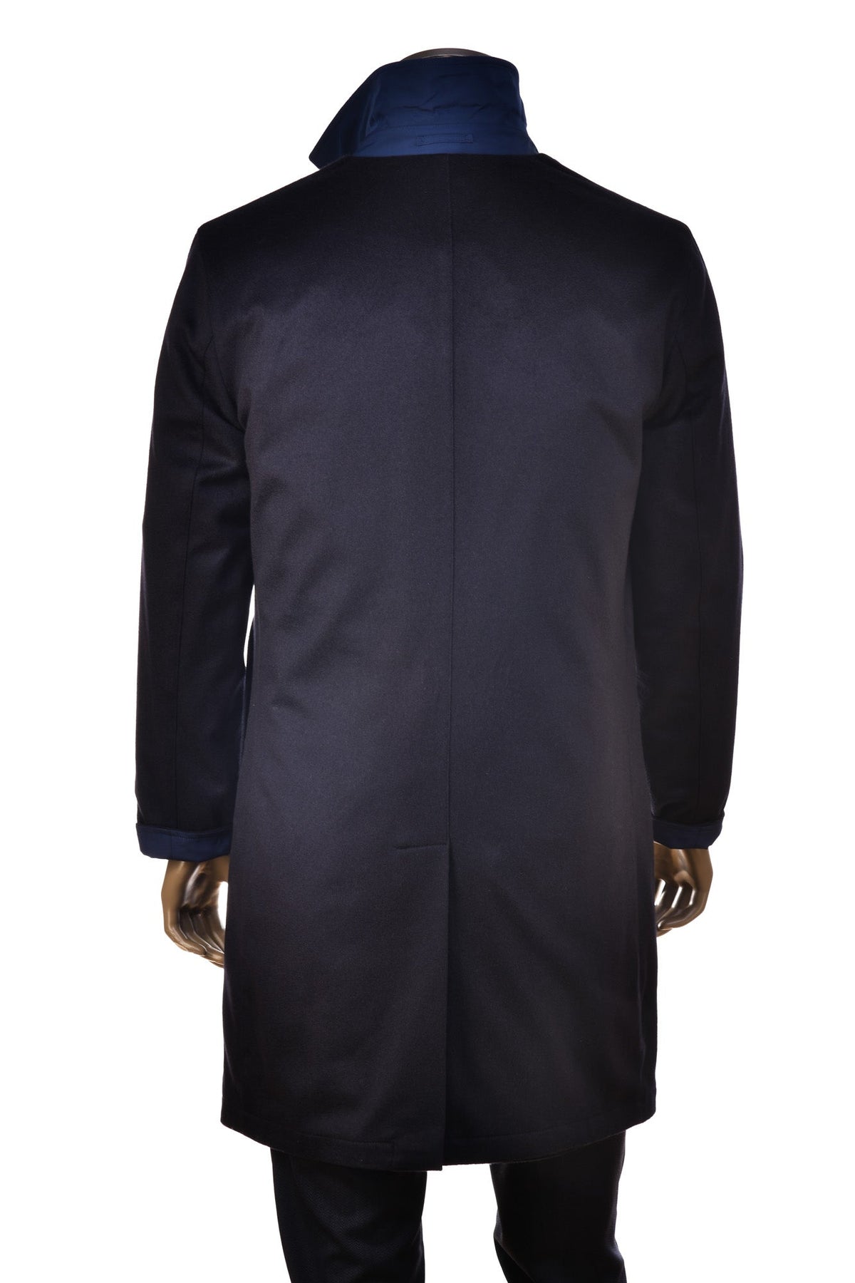 Kired by Kiton Peak Cashmere Reversible Overcoat