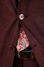 Sartorio Marled Virgin-Wool Suit
