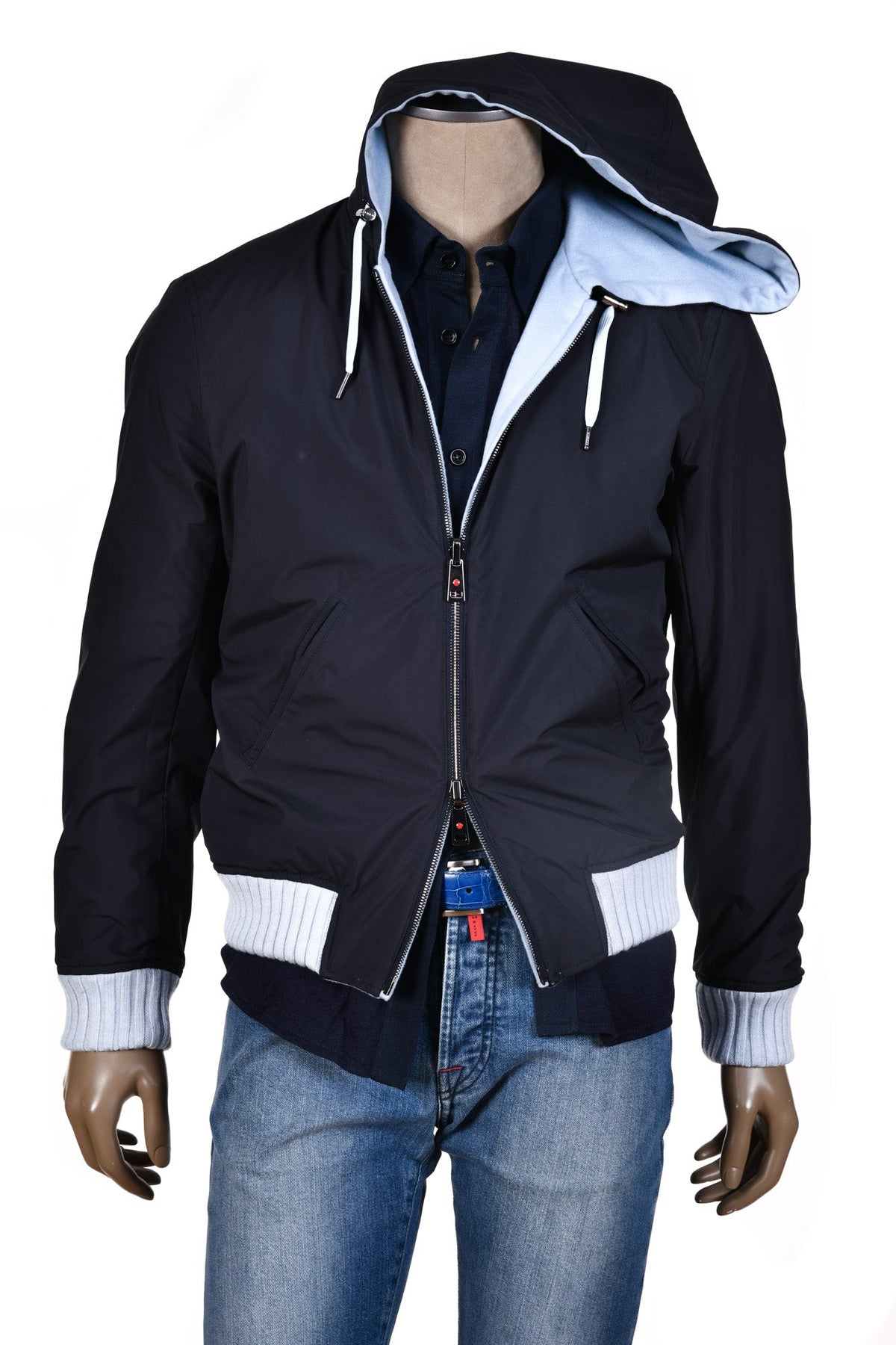 Kired by Kiton Barwa Cashmere Reversible Jacket