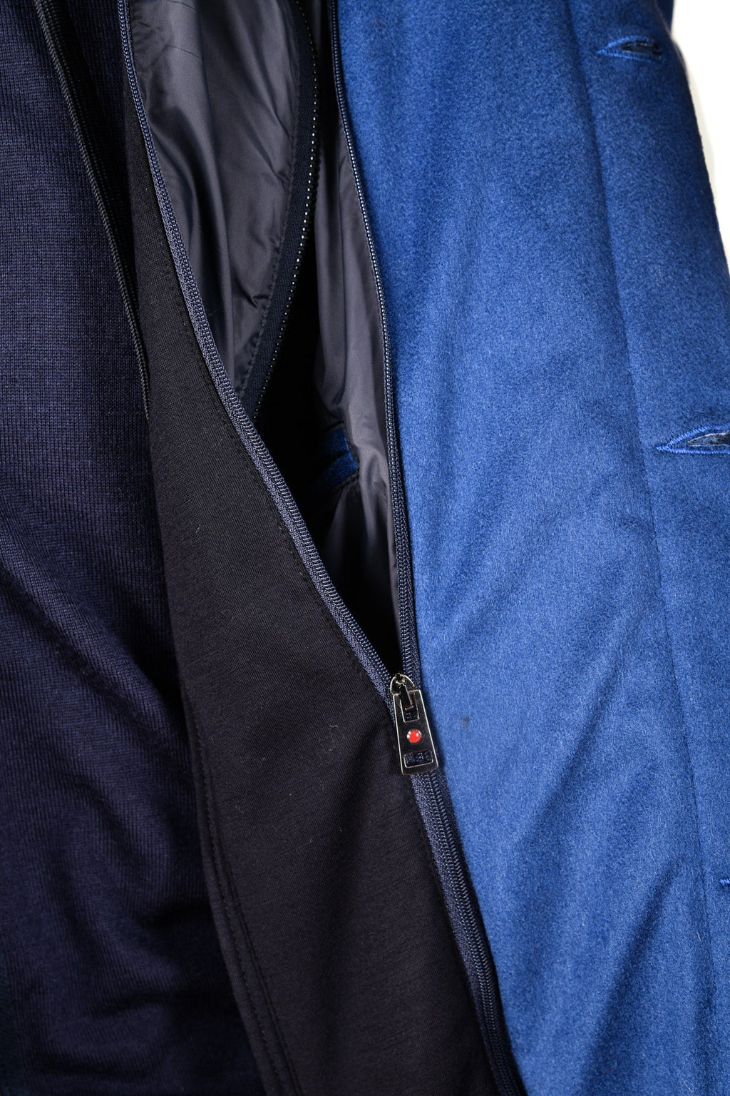 Kired Erta Cashmere Coat w/ Detachable Hood
