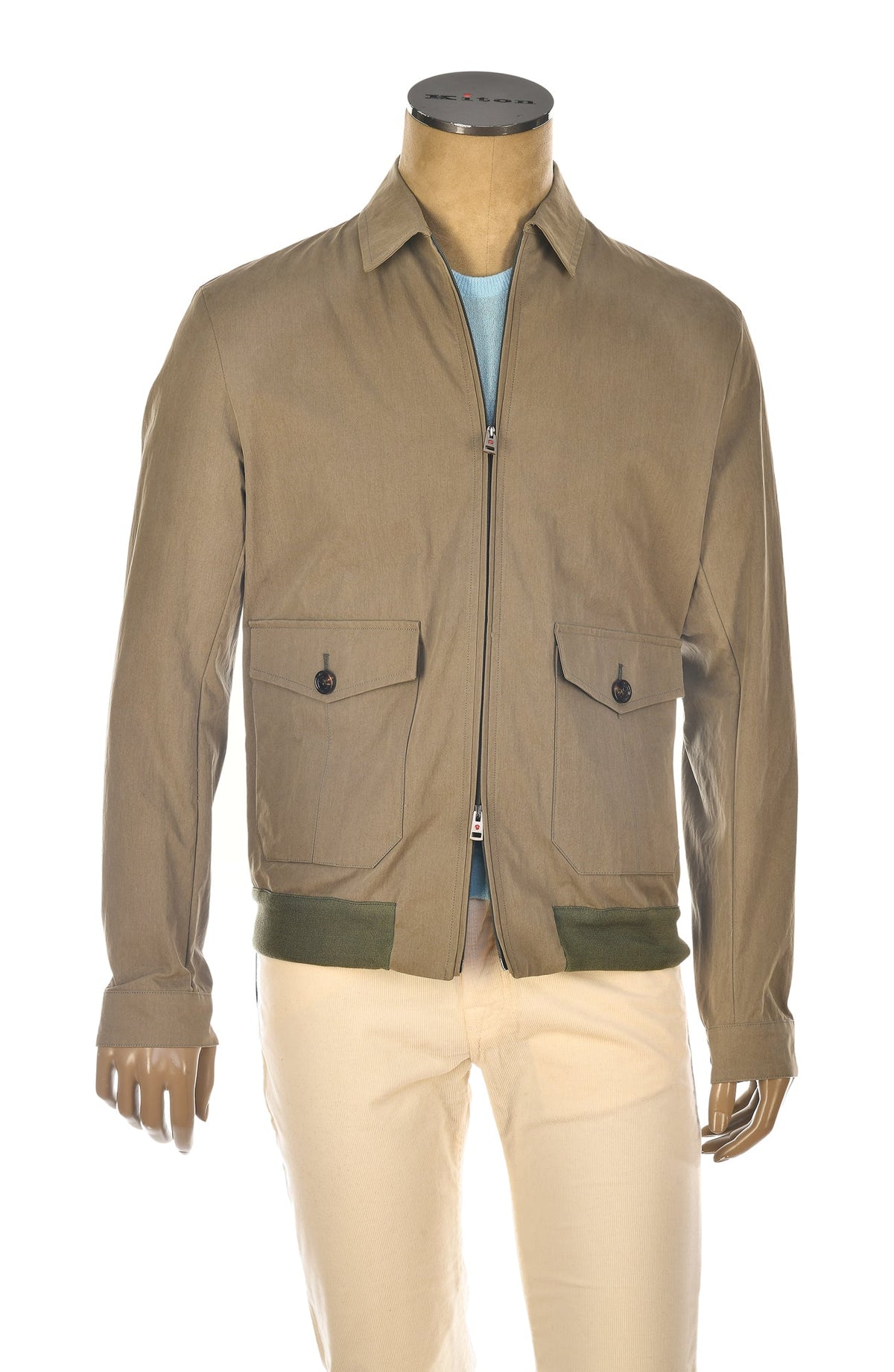 Kired by Kiton Stick Cotton Jacket