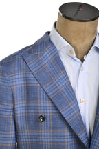 Sartorio Double-Breasted Wool-Silk Sport Jacket