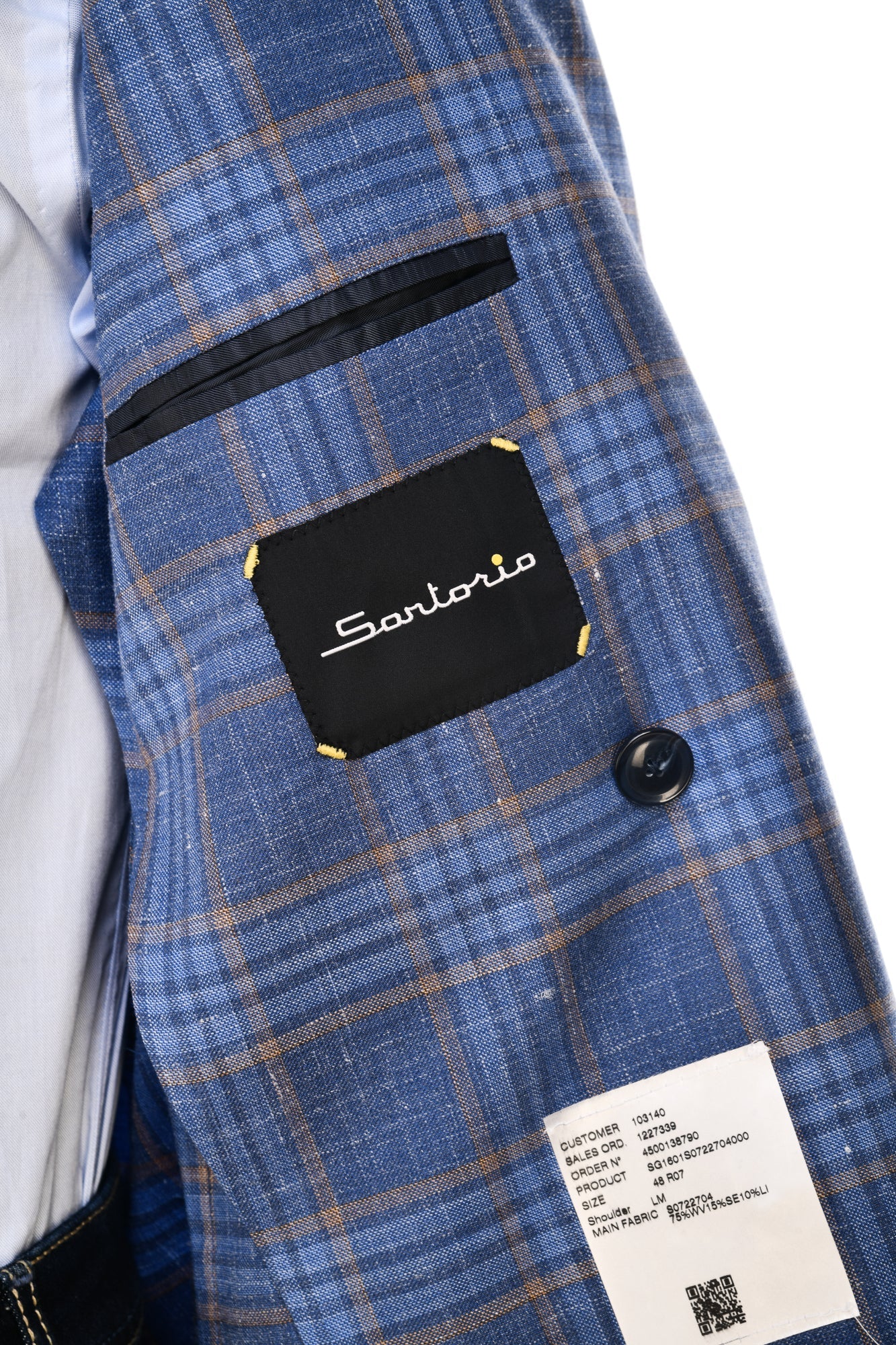 Sartorio Double-Breasted Wool-Silk Sport Jacket