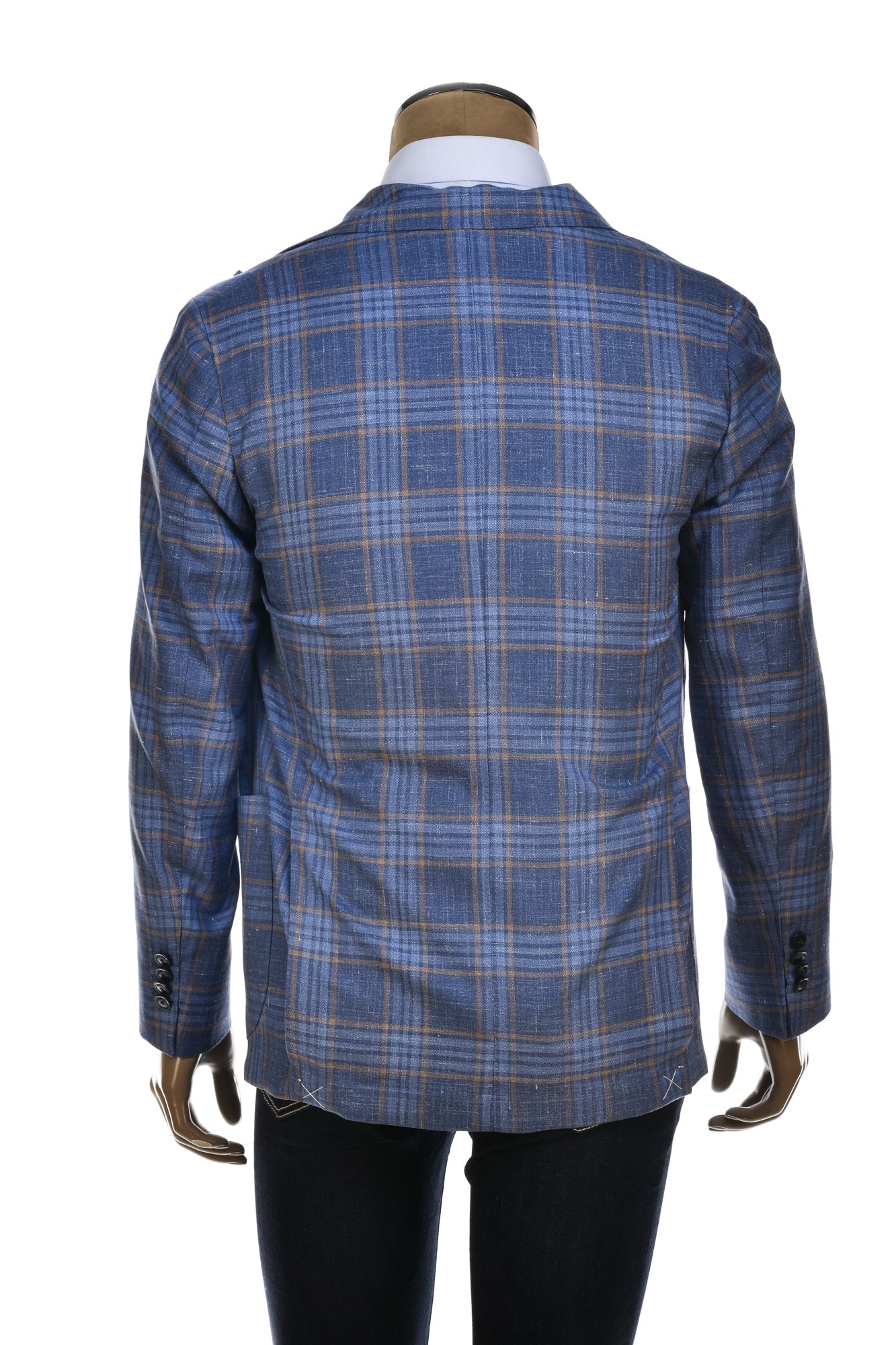 Sartorio Double-Breasted Wool-Silk Sport Jacket